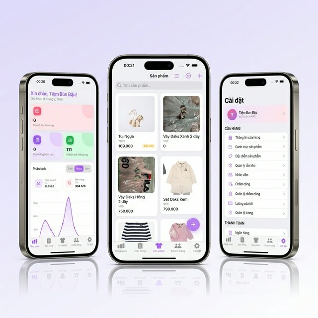 B Manager Dashboard Mockup